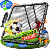 KESSER® Voetbal Rebounder - Kickback - Tchouk - 128x128cm - Grijs